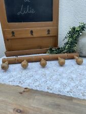 Ancien Porte Manteau Mural En