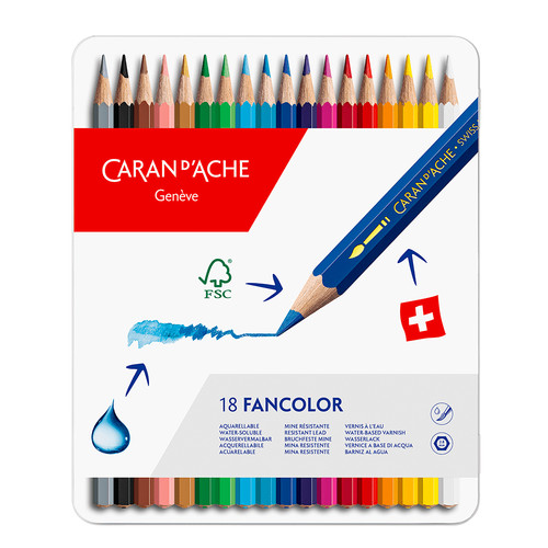 Caran ache fancolor - d'ache, eau
