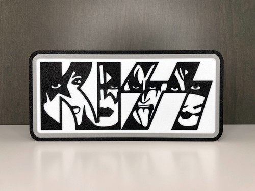 Enseigne lumineuse kiss - enseigne,