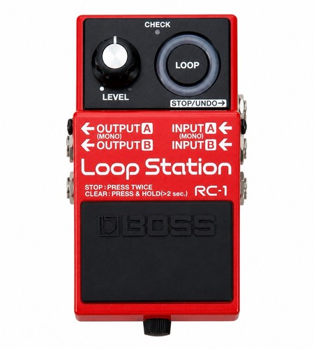 Boss loop station - boss, guitar