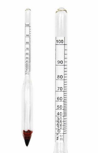 Alcoomètre 100 taux alcool - 100%,