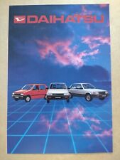1985 Daihatsu Heart + Charade Charming Brochure