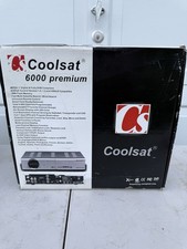 Coolsat 6000 Premium Free To Air Digital Satellite Receiver Black - New