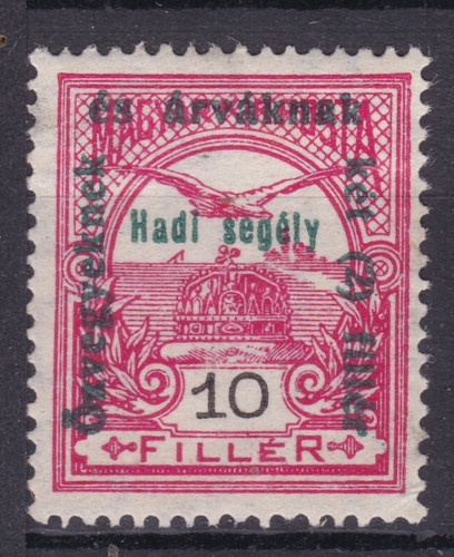 Timbre 1915 hongrie - timbre, n°