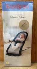 BabyBjörn Beige Organic Everyday Balance Babysitter Bouncer HGT1-370