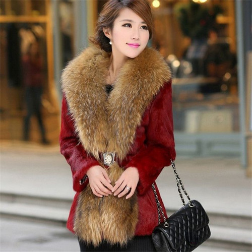 Femme faux fox fourrure - femme, veste