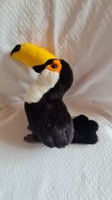 Doudou peluche Toucan Oiseau