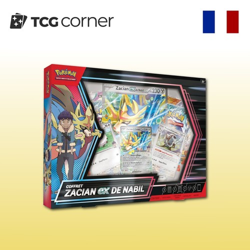 Pokémon coffret zacian de - pokémon, ex