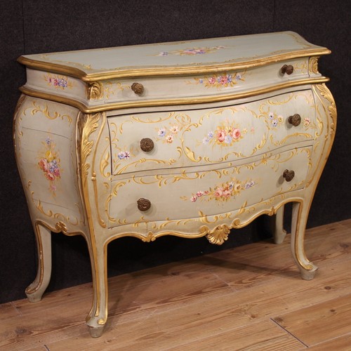 Commode vénitienne laquée