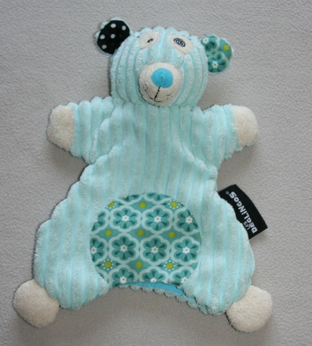 Deglingos doudou ours illicos - doudou,