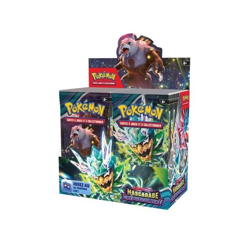 Pokémon display ev6 mascarade - pokémon,