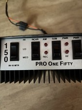CB Radio Amplifier Pro One Fifty 80-10 mtr