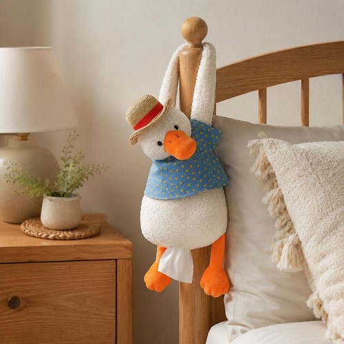 Boîte mouchoirs peluche - boîte,