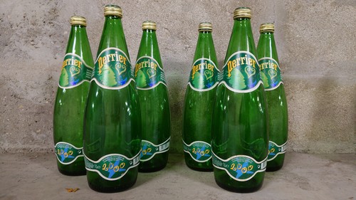 Lot bouteilles perrier - de, 8
