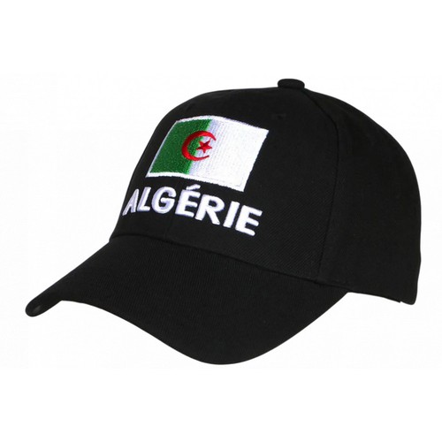 Casquette algerie noire - casquette,