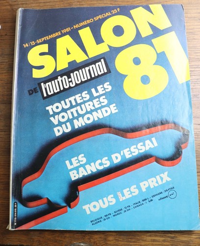 Revue magazine auto journal - revue,