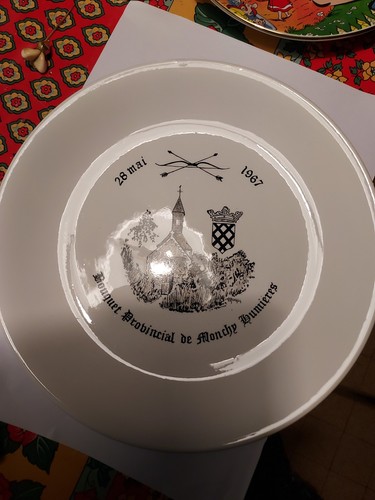 Assiette bouquet provincial - assiette,