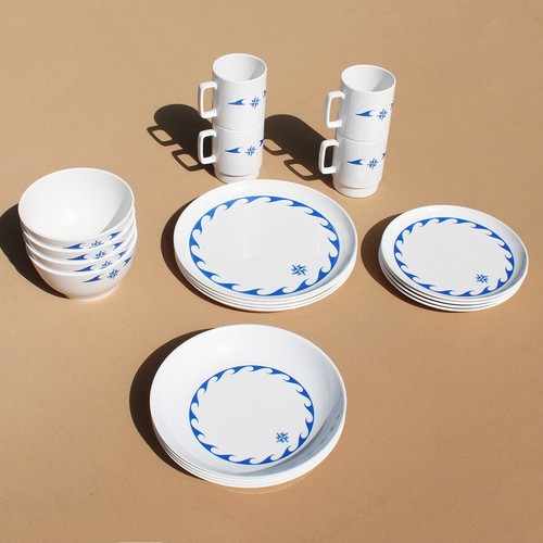 Ensemble vintage assiettes - /, /