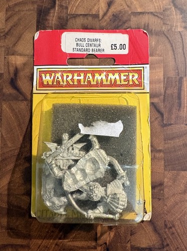 Warhammer chaos dwarf bull - warhammer,