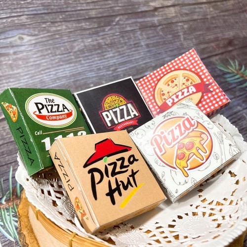 Boîte pizza miniature - pizza,