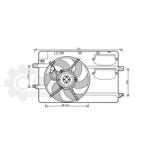 Ventilateur refroidissement - de,