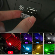Mini USB LED Light Lamp Car Interior Accessories Neon Atmosphere Bulb Universal