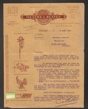 PARIS (XVII°) TOOL FACTORY / ETU, MILLSTONE, MARBLE ""MASTER & BLADE"" in 1928