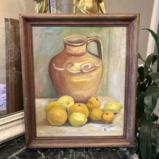 Tableau Huile Sur Panneau