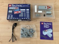 Lego vintage technic 8720 Motor Set 9 V complet avec instructions et boite