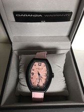 NEW Montres De Luxe Watch Estremo Ladys Steel Sunray pink Dial Date EXL A 8304 