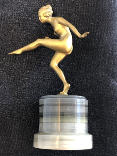 Sculpture bronze lorenzl - sculpture, en