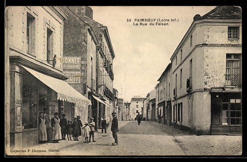Cpa paimboeuf rue du - cpa,