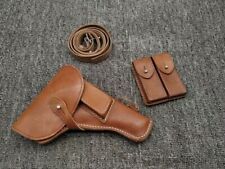 Original 1980 Surplus Chinese Army Type 54 TT Tokarev Pistol Leather Holster Hot