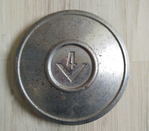 Ancien enjoliveur chromé ford - ancien,