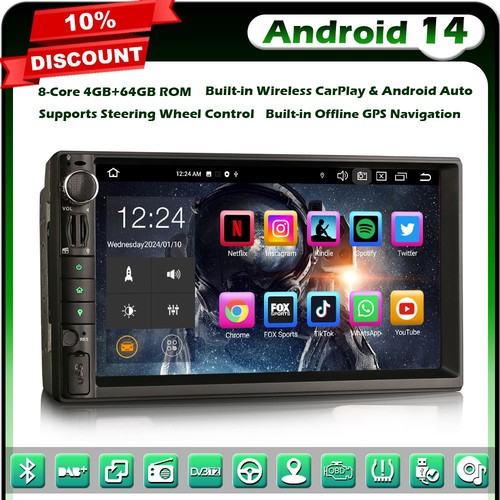 Din stéréo android gps - stéréo,