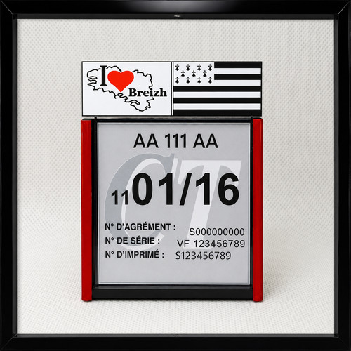 Porte vignette sticker - vignette,