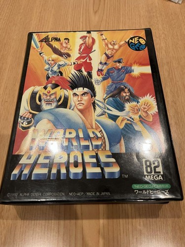 World heroes neogeo - neogeo, aes