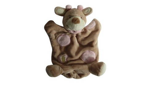 Doudou girafe vache - ,