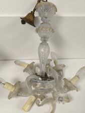 Lustre ancien Murano opaline