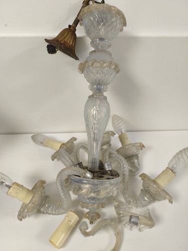 Lustre ancien murano opaline - ancien,