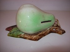 Ancienne tirelire poire en