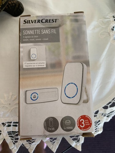 Sonnette sans fil silvercrest - sans,