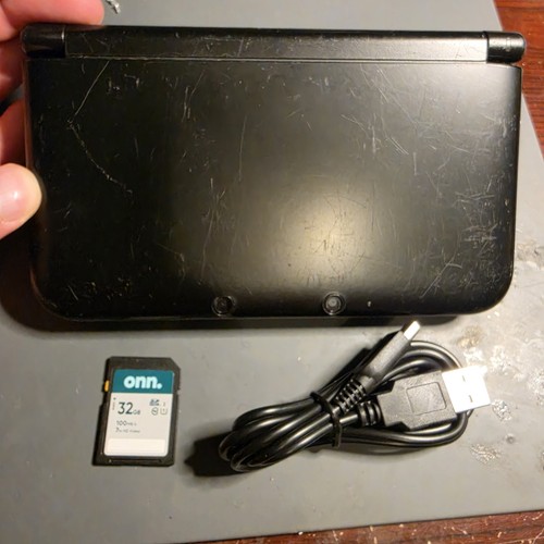 Nintendo 3ds black - nintendo, xl