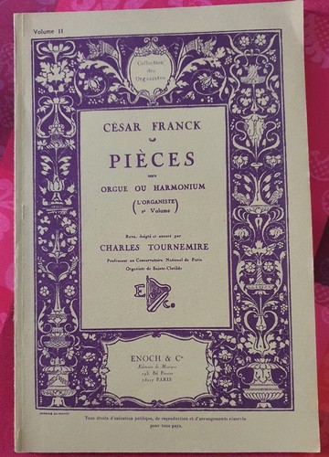Cesar franck pièces - cesar,