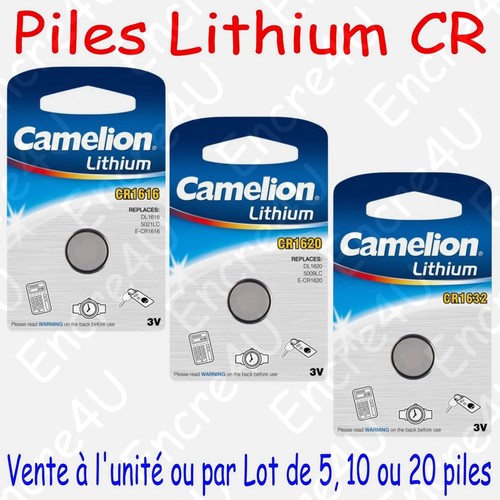 Pile bouton lithium 3v - bouton, cr
