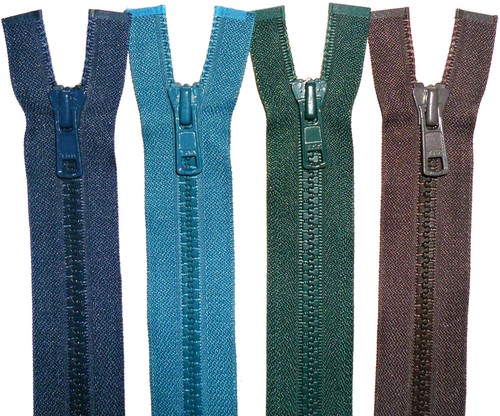 Ykk zips chunky dents - zips,