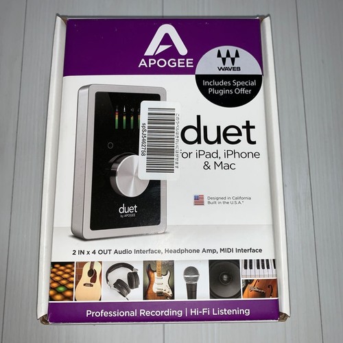Apogee duet for ipad - mac, usb