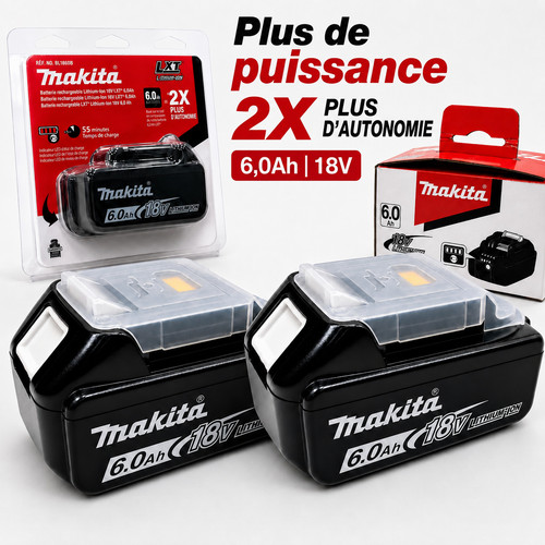 Batterie 18v 6 0ah - 18v, 6,0ah