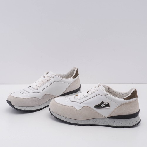 Hogan women white leather - women's,