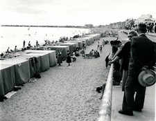 LA BAULE c. 1950 - La Plage